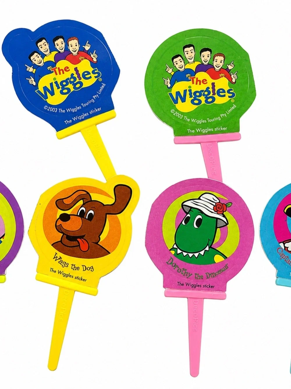 Party Picks - Colorful Assorted (Blue, Green, Yellow, Pink)